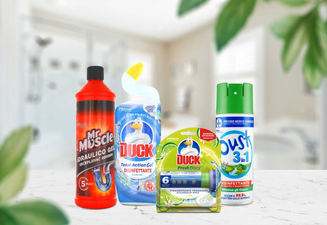 Puliti, igienizzati & premiati con S.C. Johnson!
