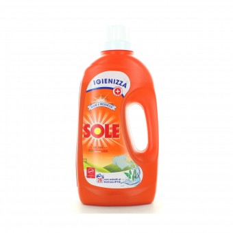 SOLE LAVATRICE LIQUIDO IGIENE e FRESCHEZZA CON ESTRATTI DI EUCALIPTO 26 LAVAGGI, BUCATO LAVATRICE, S158490, 100408