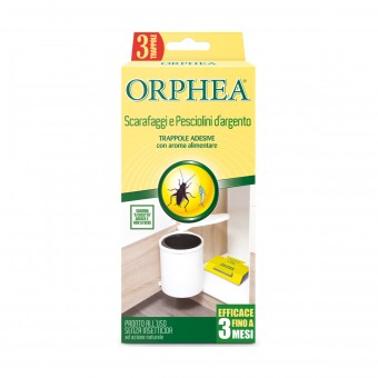 ORPHEA TRAPPOLA SCARAFAGGI e PESCIOLINI 3 PZ, INSETTICIDI STRISCIANTI, S168983, 100780