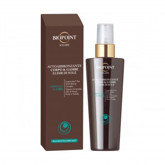 BIOPOINT SOLAIRE AUTOABBRONZANTE CORPO & GAMBE ELISIR DI SOLE 150 ML, SOLARI, S169012, 100900