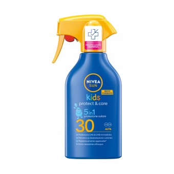 NIVEA SOLARE KIDS PROTECT & CARE 5in1 FP30 TRIGGER 270 ML, SOLARI, S169034, 100919