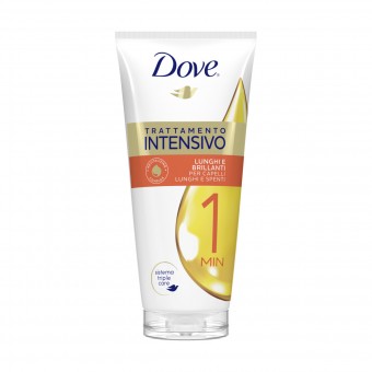 DOVE TRATTAMENTO INTENSIVO LUNGHI E BRILLANTI PER CAPELLI LUNGHI E SPENTI TUBO 170 ML , LOZIONI TRATTANTI, S169128, 101289