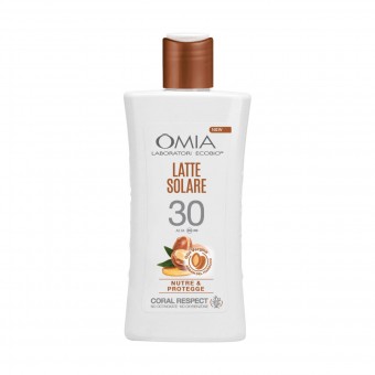 OMIA ECOBIO SOLARE LATTE ARGAN DEL MAROCCO NUTRE & PROTEGGE SPF30 200 ML, SOLARI, S169301, 101330