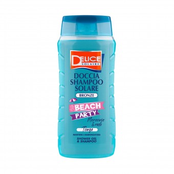 DELICE SOLAIRE DOCCIA SHAMPOO BRONZE BEACH PARTY TANGO MARACUJA & ROSA 300 ML, BAGNO/DOCCIA SCHIUMA, S169187, 101386