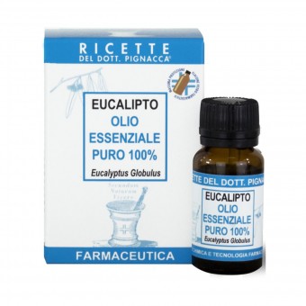 RICETTE DEL DOTT.PIGNACCA OLIO ESSENZIALE PURO 100% EUCALIPTO 10 ML, TRATTAMENTO CORPO, S169130, 101397