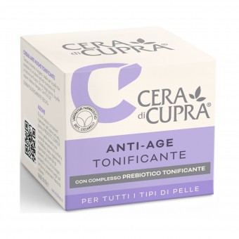 CERA DI CUPRA ANTI - AGE CREMA ANTIRUGHE TONIFICANTE PER TUTTI I TIPI DI PELLE 50 ML, CURA VISO DONNA, S142273, 101607
