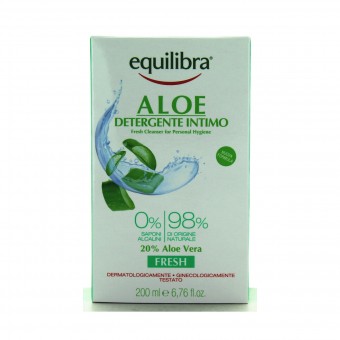 EQUILIBRA ALOE DETERGENTE INTIMO FRESH 200 ML, IGIENE INTIMA, S154168, 101755