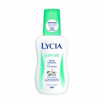 LYCIA PURE TALC DEODORANTE VAPO NO GAS 48H EXTRA ASCIUTTO 75 ML, DEODORANTI ANTIODORE PER PERSONA, S169667, 101848