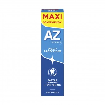 AZ DENTIFRICIO MULTI PROTEZIONE TARTAR CONTROL WHITENING MENTA FRESCA 75+10 ML, DENTIFRICI, S022583, 101899