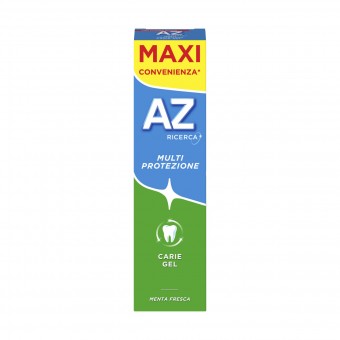 AZ DENTIFRICIO MULTI PROTEZIONE CARIE GEL MENTA FRESCA 75 + 10 ML , DENTIFRICI, S022582, 101901