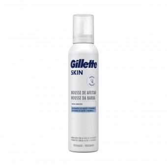 GILLETTE SKIN MOUSSE DA BARBA ULTRA SENSITIVE CON BURRO DI KARITE' E VITAMINA E 240 ML, SCHIUME BARBA / PREBARBA, S157890, 101911