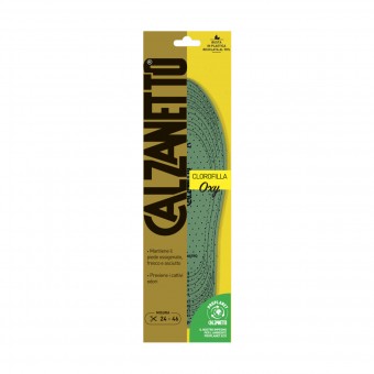 CALZANETTO SOLETTA CLOROFILLA OXY PROPLANET 1 PAIO MISURA 24-46, CURA SCARPE, S004186, 102165