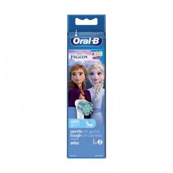 ORAL B RICAMBIO 2 PEZZI EXTRA SOFT KIDS 3+ YEARS FROZEN , SPAZZOLINI, S169745, 102267