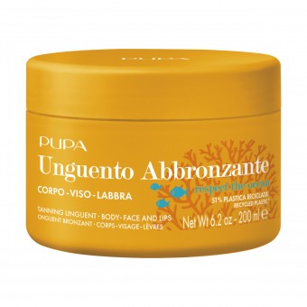 PUPA SOLARE UNGUENTO ABBRONZANTE CORPO, VISO, LABBRA VASO 200 ML, SOLARI, S168669, 102734