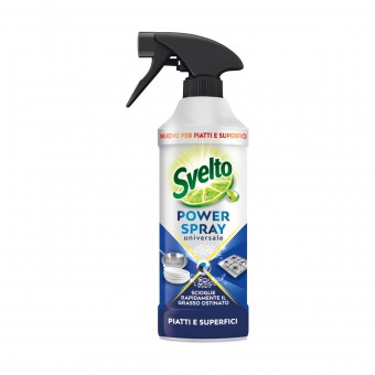 SVELTO PIATTI e SUPFICI POWER SPRAY UNIVERSALE 435 ML, STOVIGLIE MANO, S170108, 102871
