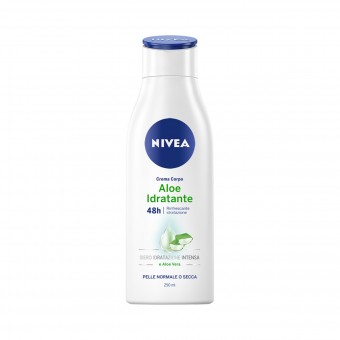 NIVEA BODY FLUIDA ALOE IDRATANTE PELLE NORMALE O SECCA 250 ML, TRATTAMENTO CORPO, S149368, 102948