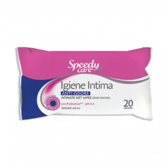 SPEEDY CARE 20 SALVIETTE IGIENE INTIMA ANTI-ODORE PH 4,5, IGIENE INTIMA, S005127, 103198