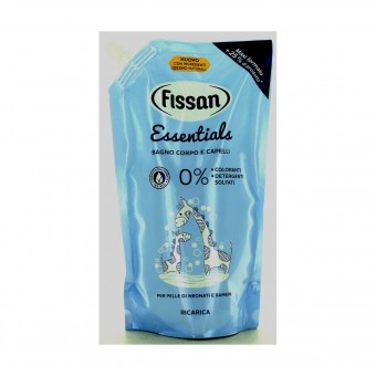 FISSAN BABY BAGNO CORPO E CAPELLI ESSENTIALS 500 ML.SACCHETTO, IGIENE PRIMA INFANZIA, S128262, 103203