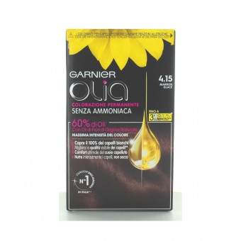 OLIA COLORAZIONE SENZA AMMONIACA PERMANENTE MARRON GLACE' 4.15, COLORANTI, S154135, 103274
