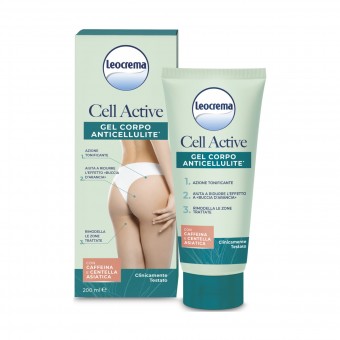 LEOCREMA CELL ACTIVE GEL CORPO ANTICELLULITE 200 ML, TRATTAMENTO CORPO, S170267, 103338