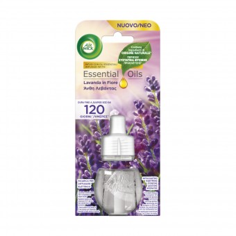 AIRWICK DIFFUSORE ELETTRICO RICARICA LAVANDA IN FIORE 120 GIORNI, DEODORANTE AZIONE ISTANTANEA, S027754, 103390