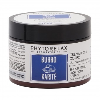PHYTO BURRO KARITE' CREMA RICCA CORPO ULTRA NUTRIENTE & PROTETTIVA VASO 250 ML, TRATTAMENTO CORPO, S170311, 103458