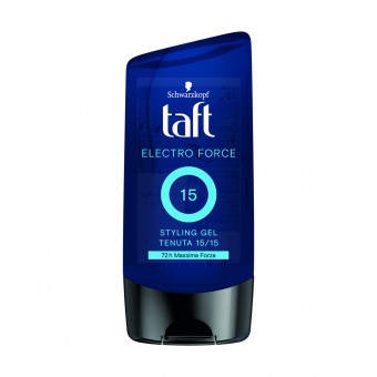 TAFT 15 STYLING GEL ELECTRO FORCE TENUTA 15/15 72 ORE 150 ML, FISSATIVI, S140044, 103630