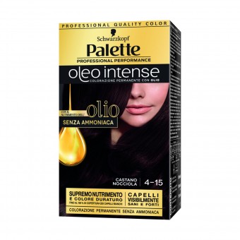 PALETTE OLEO INTENSO COLORAZIONE PERMAMENTE SENZA AMMONIACA 4-15 CASTANO NOCCIOLA, COLORANTI, S170409, 103638