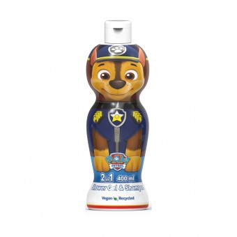 PAW PATROL CHASE 2in1 SHOWER GEL & SHAMPOO 400 ML , BAGNO/DOCCIA SCHIUMA, S170432, 103691
