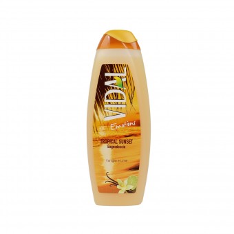 VIDAL BAGNODOCCIA EMOTIONS TROPICAL SUNSET VANIGLIA E LIME 500 ML, BAGNO/DOCCIA SCHIUMA, S113184, 103949