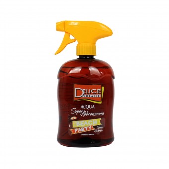 DELICE SOLAIRE ACQUA ABBRONZANTE BIRRA AMBRATA TRIGGER 500 ML, SOLARI, S169185, 104036