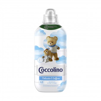 COCCOLINO CONCENTRATO DELICATO & SOFFICE 40 LAVAGGI 1 LT , AMMORBIDENTI, S170565, 104105