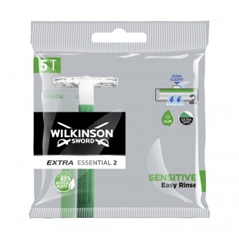 WILKINSON EXTRA ESSENTIAL 2 SENSITIVE 5 RASOI, LAME E RASOI PER UOMO, S022689, 104624