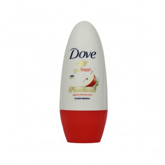 DOVE DEODORANTE ROLL-ON GO FRESH APPLE & WHITE TEA 50 ML, DEODORANTI ANTIODORE PER PERSONA, S153009, 104720