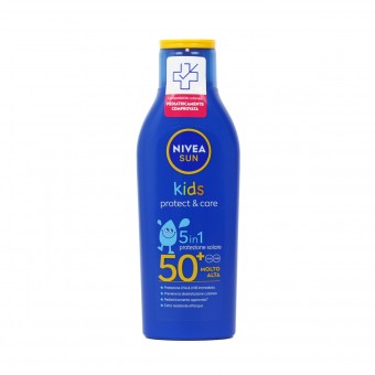NIVEA KIDS SOLARE LATTE PROTETTIVO BAMBINI SPF 50+ 200 ML, SOLARI, S031640, 104865