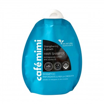 CAFE' MIMI SHAMPOO RINFORZANTE & PER LA CRESCITA - ESTRATTO DI MELOGRANO & OLIO DI JOJOBA 250 ML, SHAMPOO, S171194, 104976
