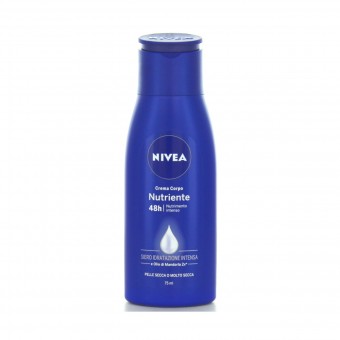 NIVEA BODY CREMA CORPO FLUIDA NUTRIENTE MINI SIZE 75 ML, TRATTAMENTO CORPO, S117596, 105100
