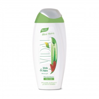 VIDAL DOCCIASCHIUMA ALOE VERA IDRATA E NUTRE 250 ML , BAGNO/DOCCIA SCHIUMA, S171297, 105413