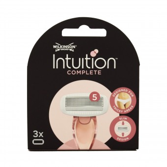 WILKINSON INTUITION COMPLETE 3 RICAMBI 5 LAME, LAME E RASOI PER DONNA, S164928, 105510