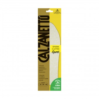 CALZANETTO SOLETTA SPUGNA E LATTICE SPORT PROPLANET 1 PAIO MISURA 24-46, CURA SCARPE, S004131, 106201