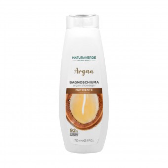 NATURAVERDE ARGAN BAGNOSCHIUMA NUTRIENTE 750 ML, BAGNO/DOCCIA SCHIUMA, S042501, 107370