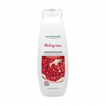 NATURAVERDE BAGNOSCHIUMA MELOGRANO RIGENERANTE 750 ML , BAGNO/DOCCIA SCHIUMA, S172591, 108136