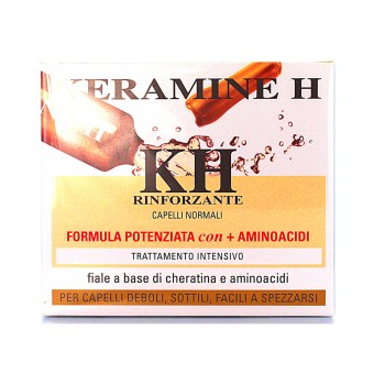 KERAMINE H TRATTAMENTO CAPELLI DEBOLI - TUTTI I TIPI DI CAPELLI 10 PZ , LOZIONI TRATTANTI, S002157, 11258