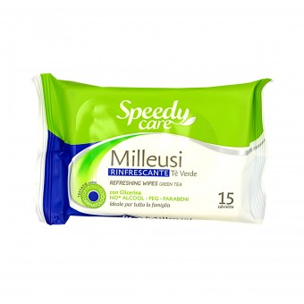 SPEEDY CARE 15 SALVIETTE RINFRESCANTI VISO&MANI MAXI, SALVIETTINE, S006332, 13991