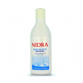 NIDRA BAGNOSCHIUMA LATTE IDRATANTE BIANCO 750 ML, BAGNO/DOCCIA SCHIUMA, S000873, 14422