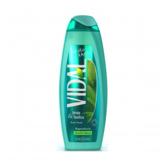 VIDAL BAGNODOCCIA WHITE MUSK MUSCHIO BIANCO IDRATA & TONIFICA 500 ML, BAGNO/DOCCIA SCHIUMA, S014805, 23228