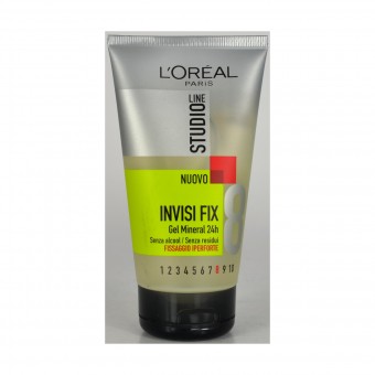 STUDIO LINE INVISI FIX GEL IPERFORTE TUBO 150 ML., FISSATIVI, S007577, 25661