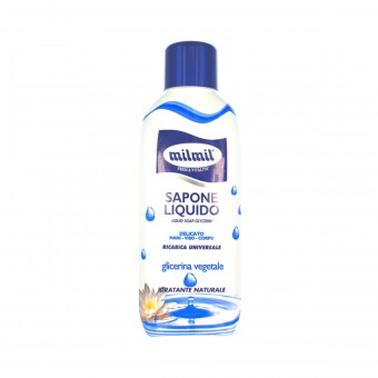 MIL MIL SAPONE LIQUIDO MANI SOAP SAPONE LIQUIDO ALLA GLICERINA RICARICA 1 LITRO, SAPONI, S001190, 3090