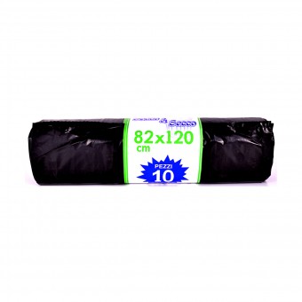 GEL SAC 10 SACCHI PATTUMIERA HOTEL 82x120 gr80, SACCHETTI SPAZZATURA, S022942, 3194