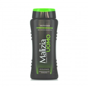 MALIZIA DOCCIASCHIUMA SHAMPOO VETIVER 250 ML, BAGNO/DOCCIA SCHIUMA, S014317, 35812
